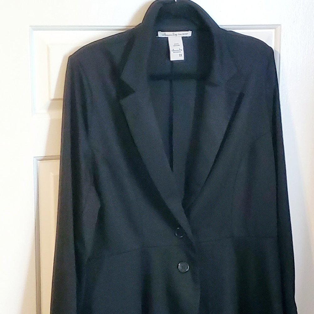 American Rag Cie Entry Peplum Jacket 1X